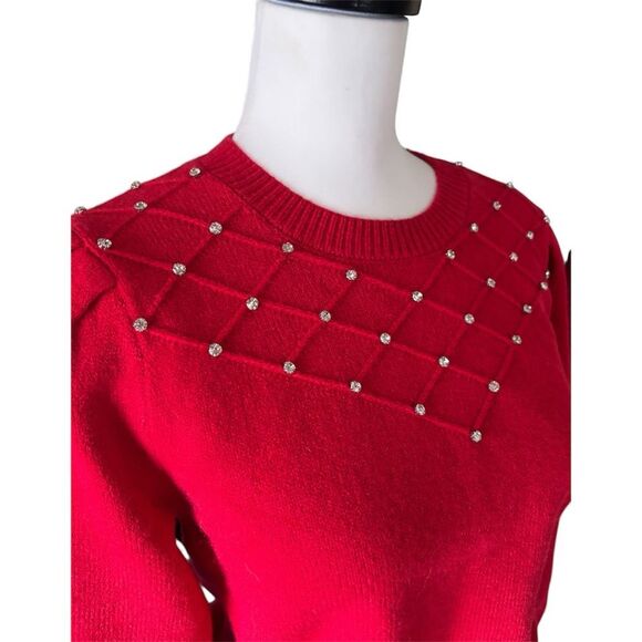 NWT Nanette Lepore Red Riding Hood Sweater | Size Small - Picture 7 of 11